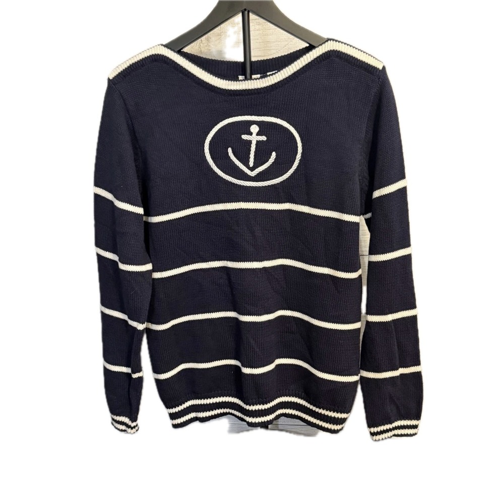 Jason Maxwell Anchor Sweater ββ Women's Medium NWT
